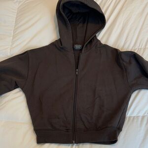 SKIMS zip-up hoodie